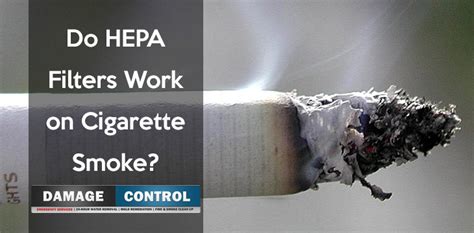 The Impact Of Hepa Filters On Smoke And Odor Control